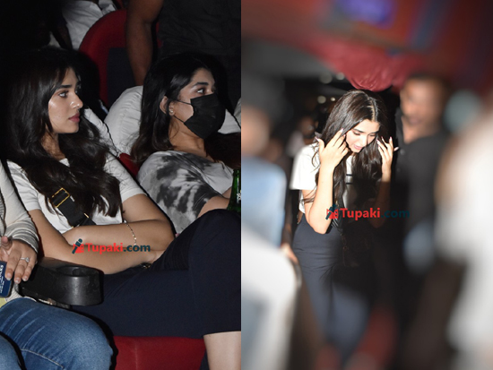 Krithi Shetty at Macherla Niyojakavargam Screening